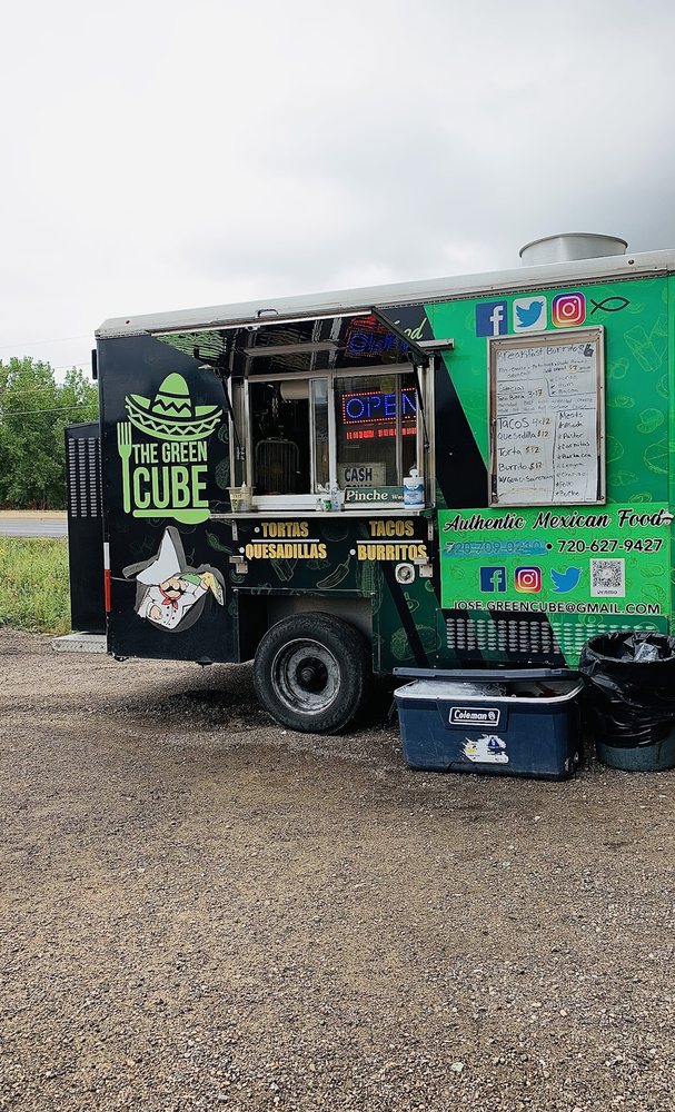 Green Cube Taco Truck